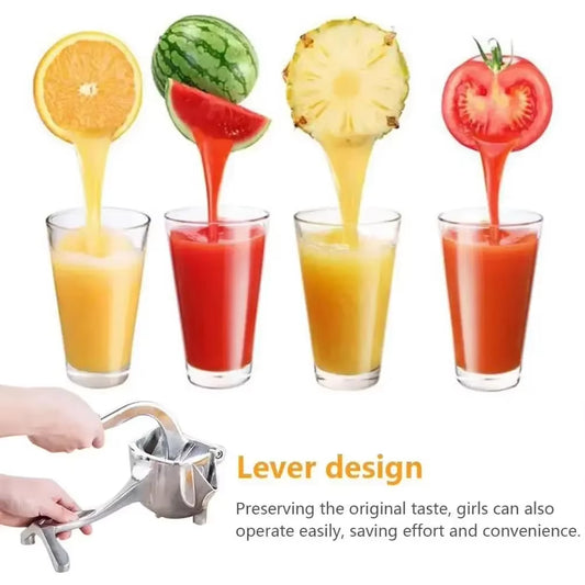 Fruit Juice Squeezer,Aluminum Alloy Juice Press,Hand Juicer Squeezer, Orange Squeezer Hand Press