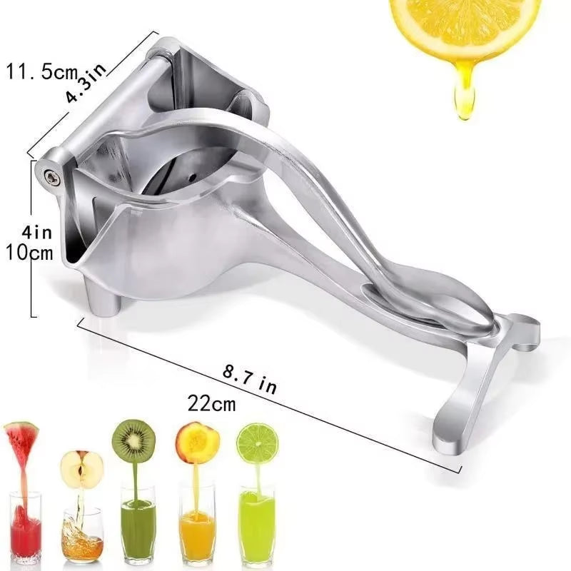Fruit Juice Squeezer,Aluminum Alloy Juice Press,Hand Juicer Squeezer, Orange Squeezer Hand Press