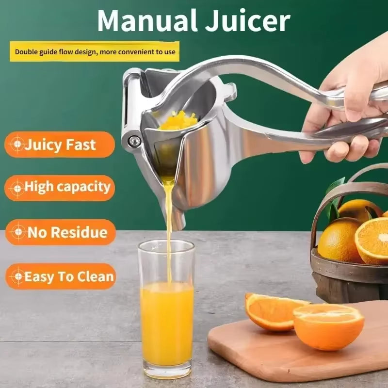 Fruit Juice Squeezer,Aluminum Alloy Juice Press,Hand Juicer Squeezer, Orange Squeezer Hand Press
