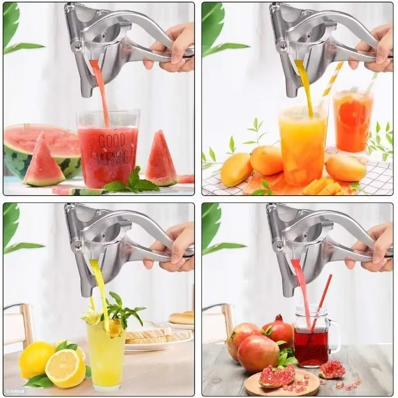 Fruit Juice Squeezer,Aluminum Alloy Juice Press,Hand Juicer Squeezer, Orange Squeezer Hand Press