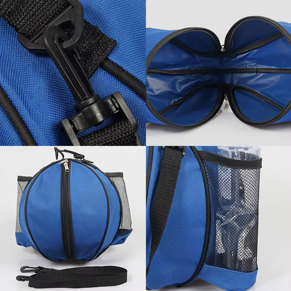 Portable Basketball Shoulder Bag Sport Waterproof Oxford Cloth Football Volleyball Storage Backpack Sports Bag